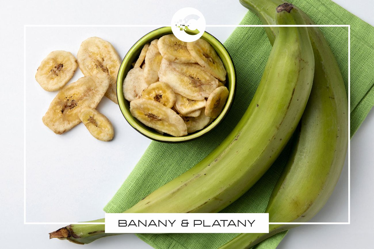 Różnica między bananem a platanem.