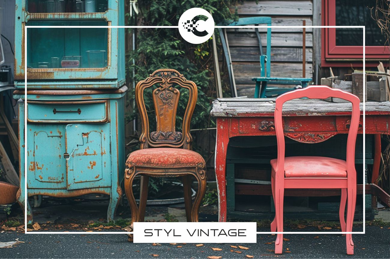 Styl Vintage w wystroju wnętrz: Powrót do przeszłości.