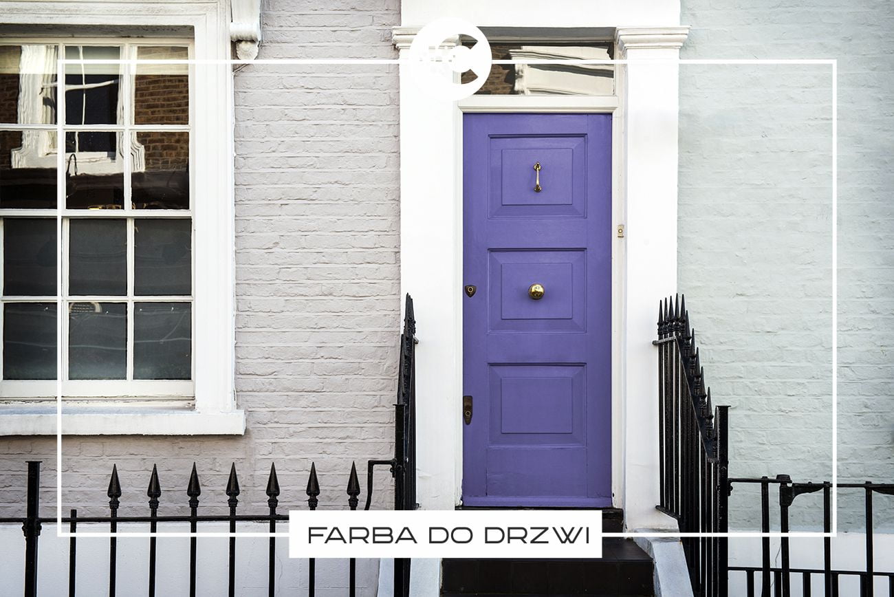 Jaka jest odpowiednia farba do pomalowania drewnianych zewnętrznych drzwi wejściowych?