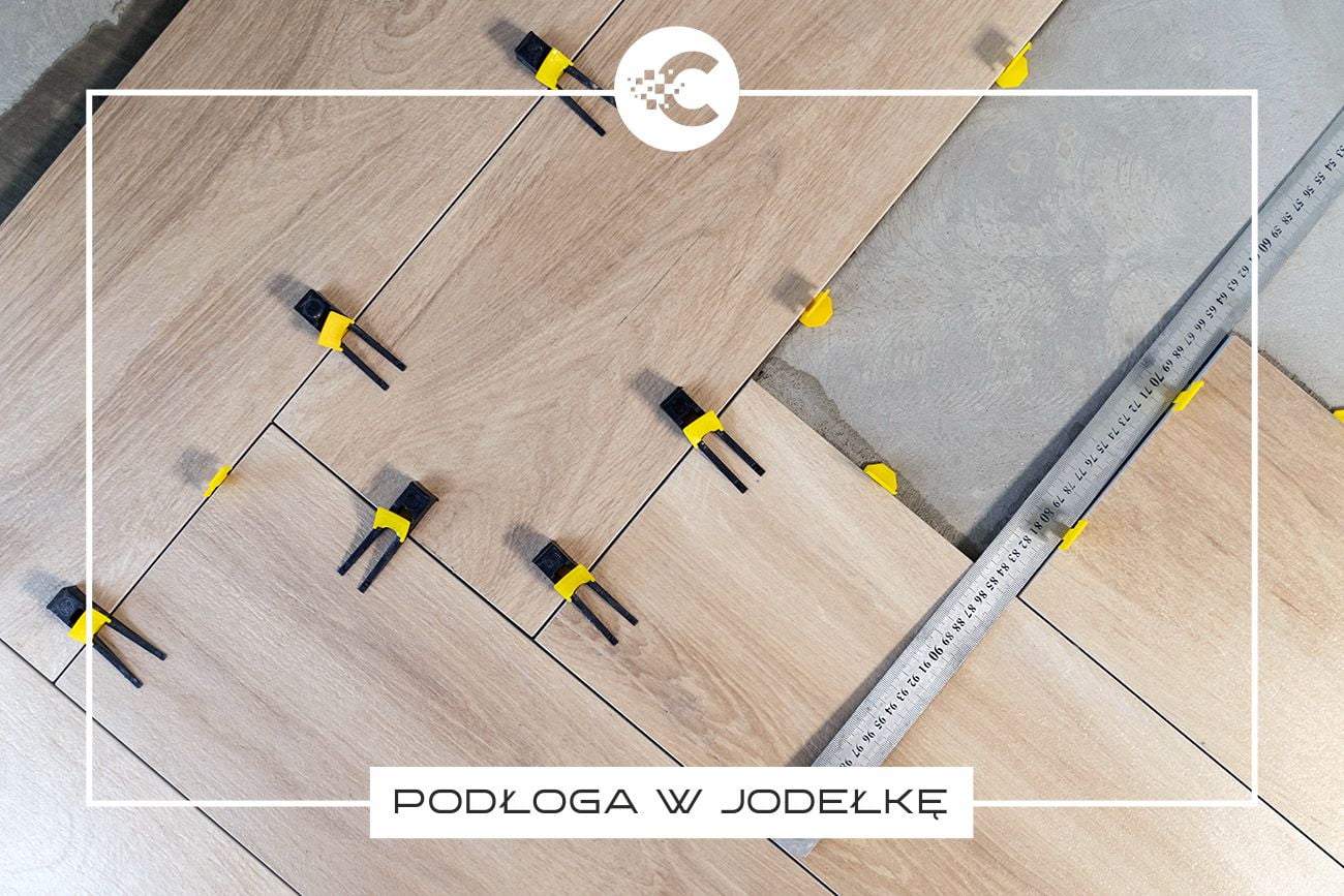 Jak ułożyć na podłodze kafle w jodełkę?