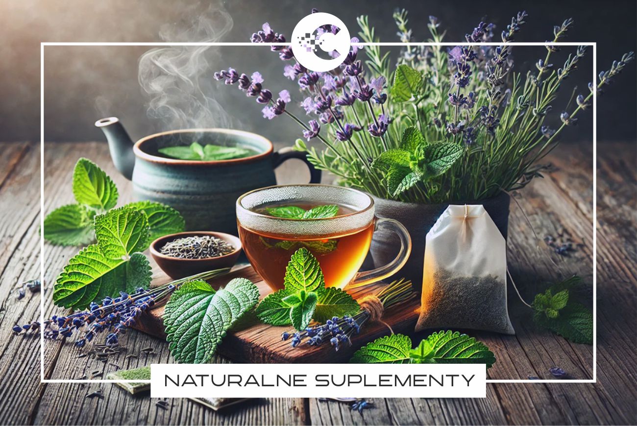 Naturalne suplementy diety na uspokojenie.